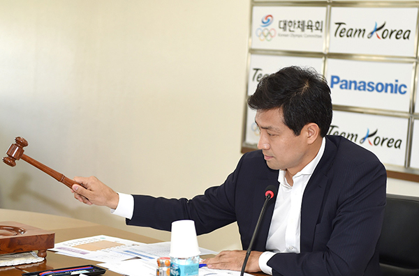새누리당 문대성 의원(제공: 대한체육회)